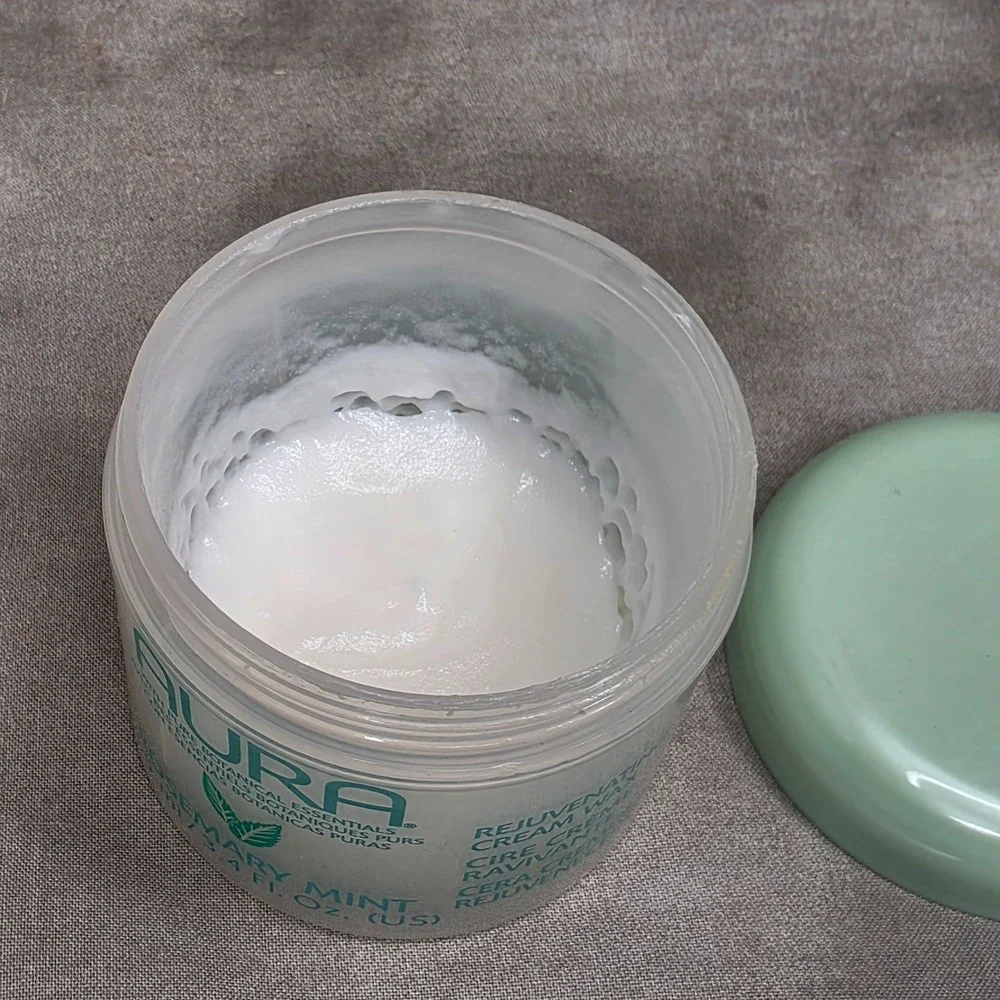 Zotos Aura Rosemary Mint Rejuvenating Cream Wax 3.4 fl oz Discontinued *READ